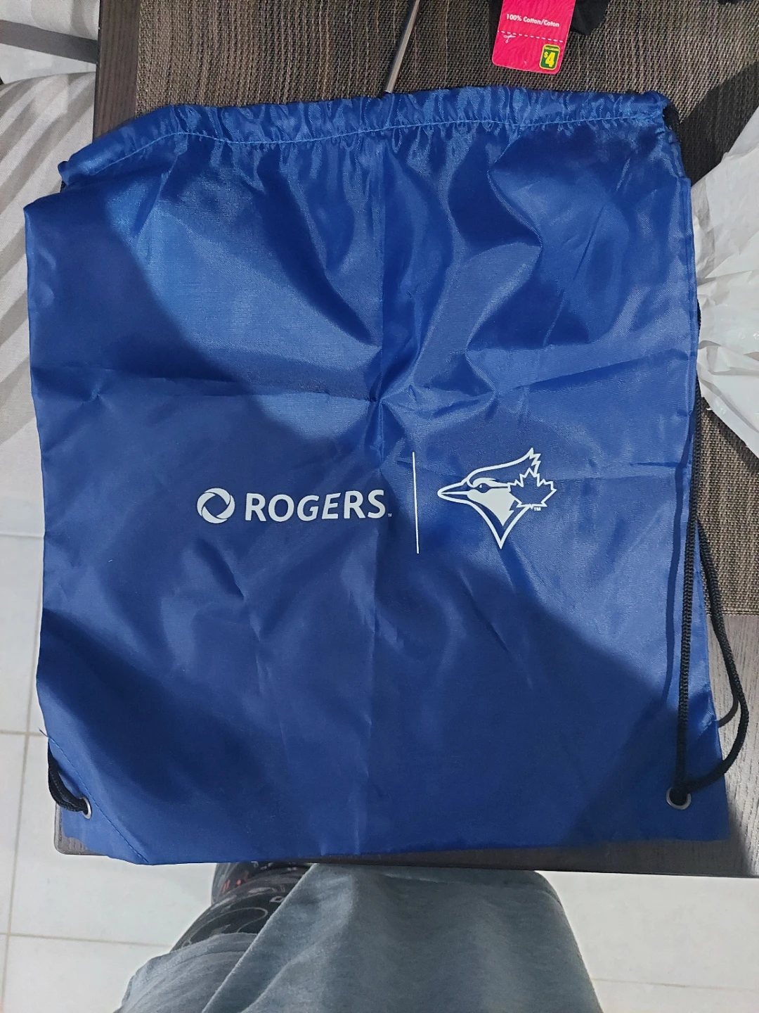 New Blue Jays Rogers String Bag