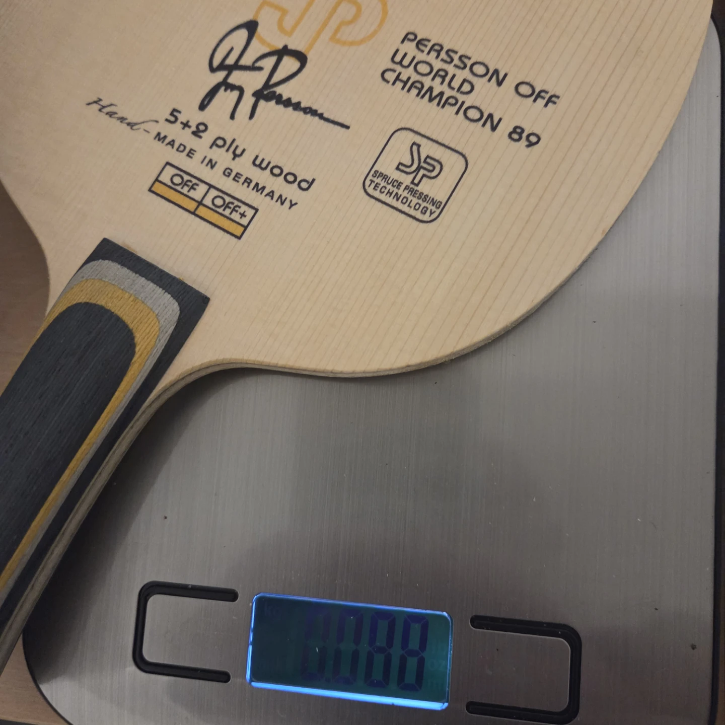 Donic "Persson Off" World Champion 89 Table Tennis Blade - photo 4
