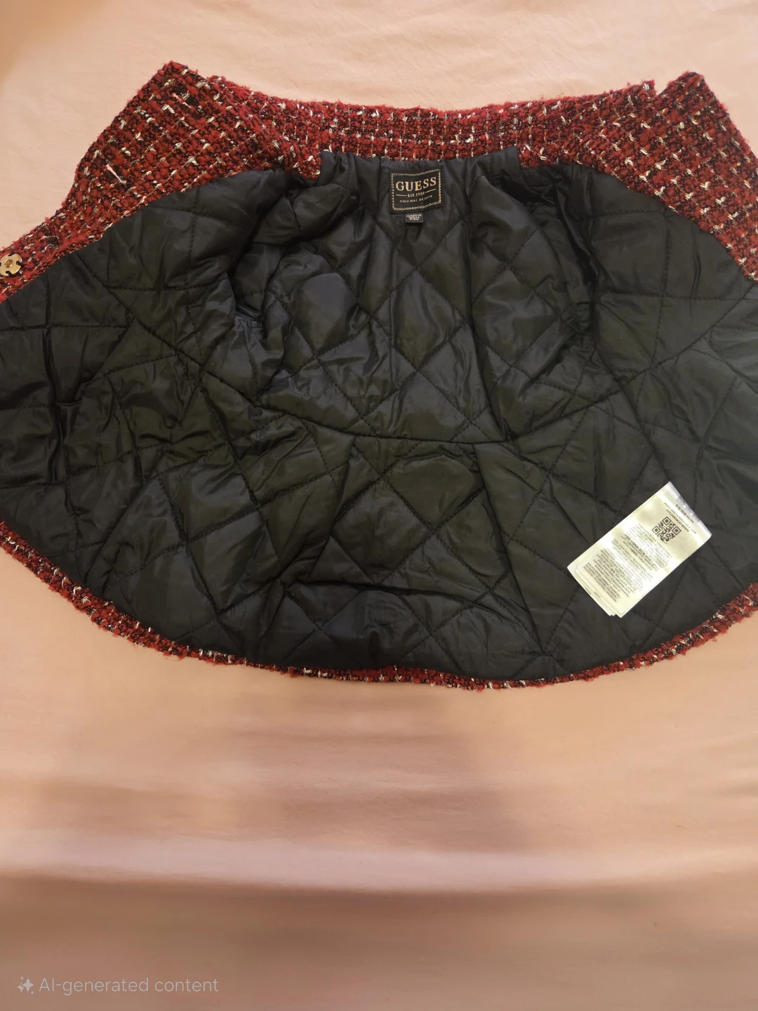 Guess Girls Tweed Coat - photo 3