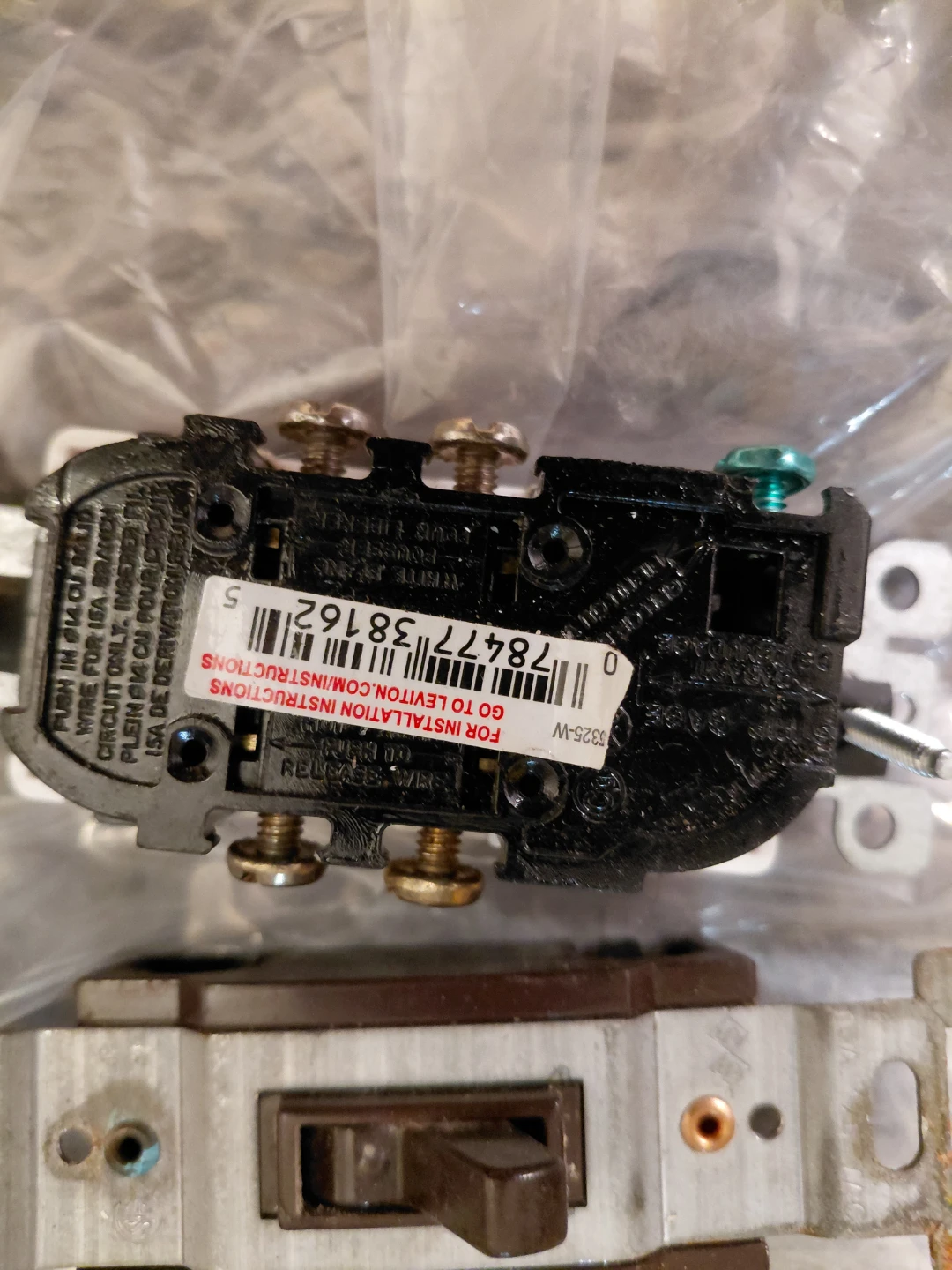 Leviton Light Switches and Wall Plates - photo 3