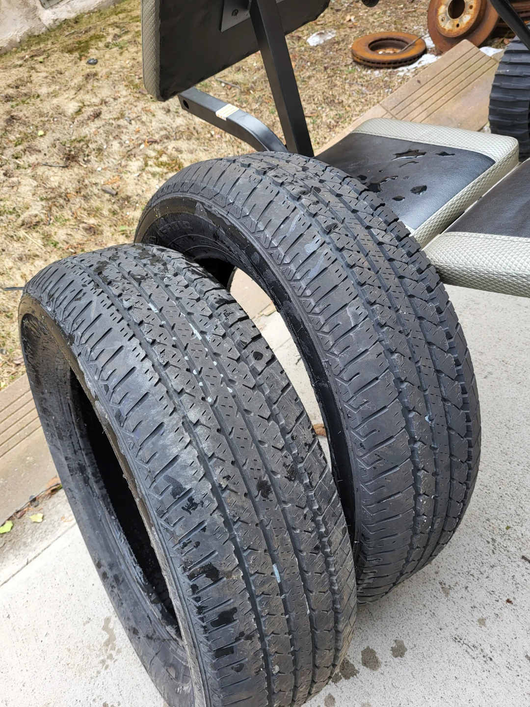 Two P215/65R17 Tires first $45 cash takes them!