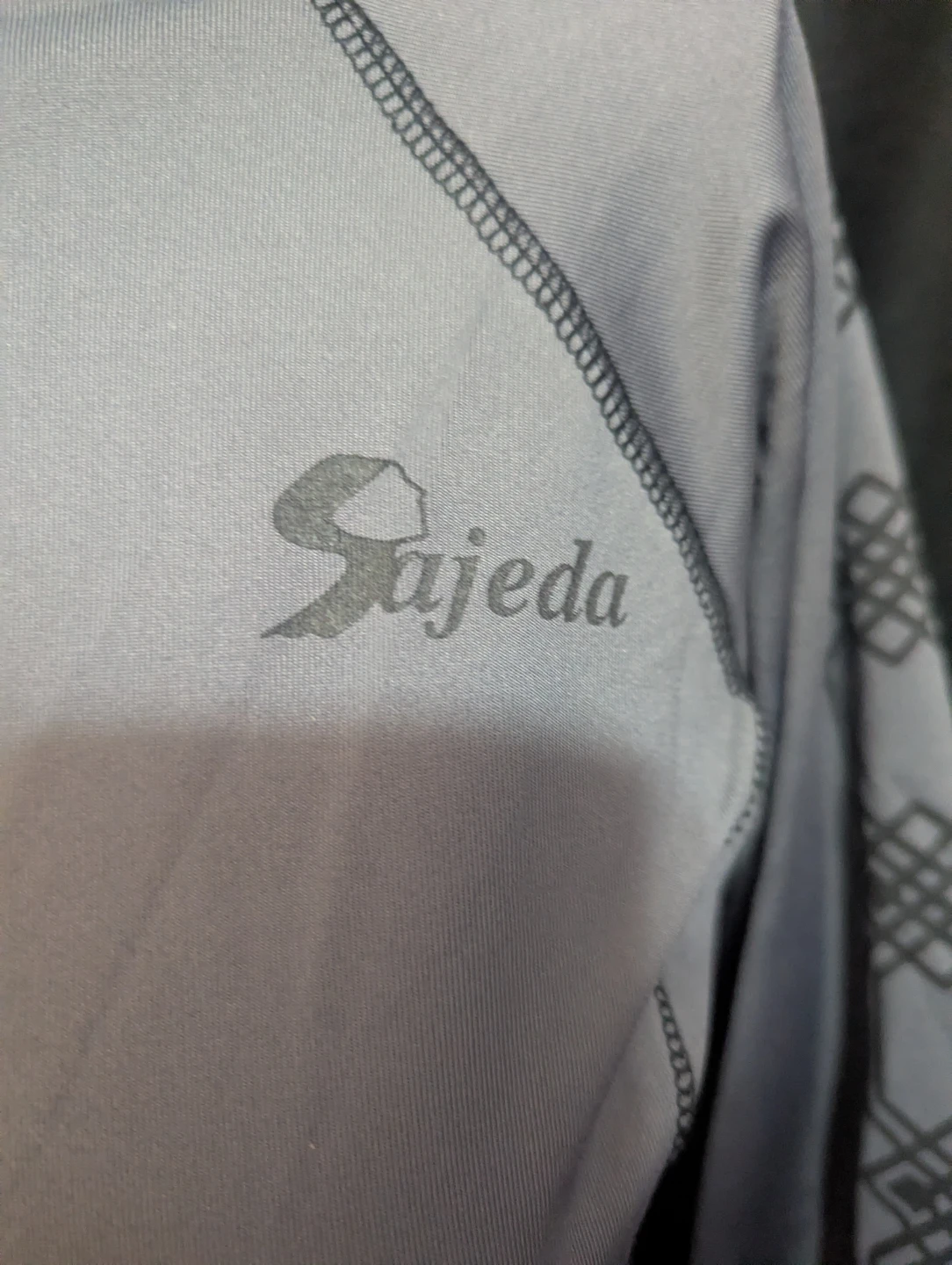 Sajeda Long Sleeve Hoodie Top Size S Grey - photo 2
