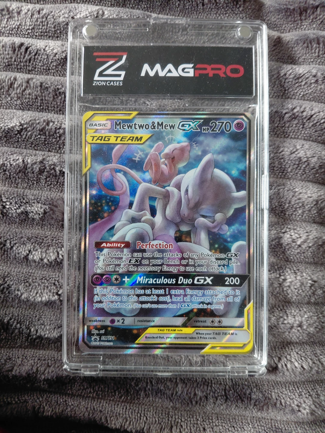 Mewtwo & Mew GX Tag Team Pokémon Card