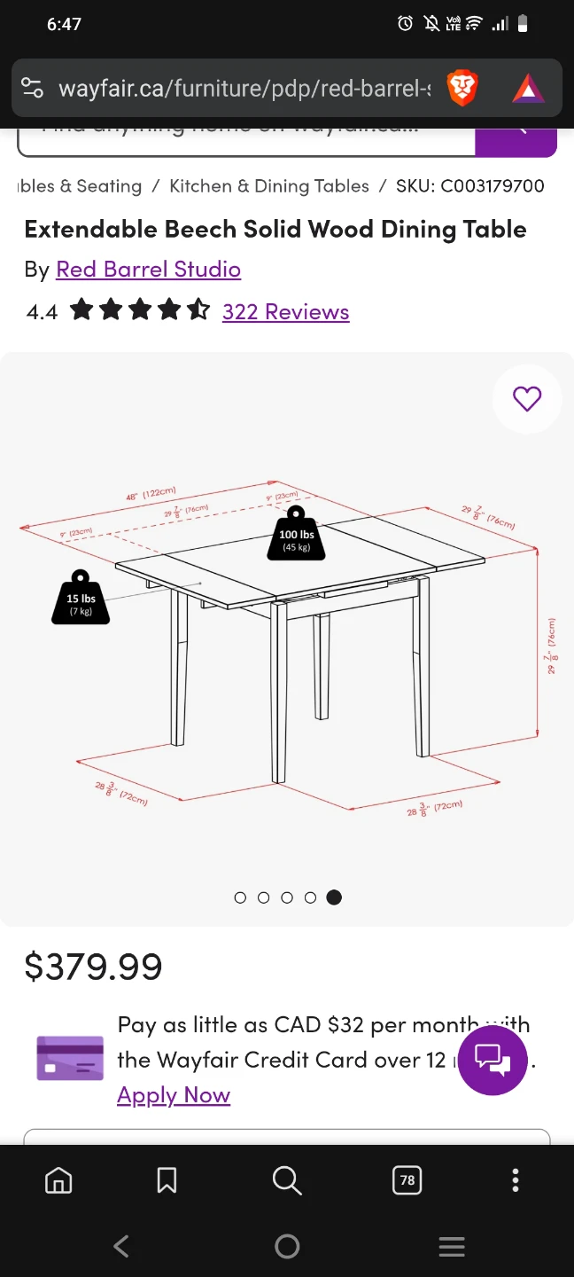 Red Barrel Studio Extendable Dining Table - photo 5