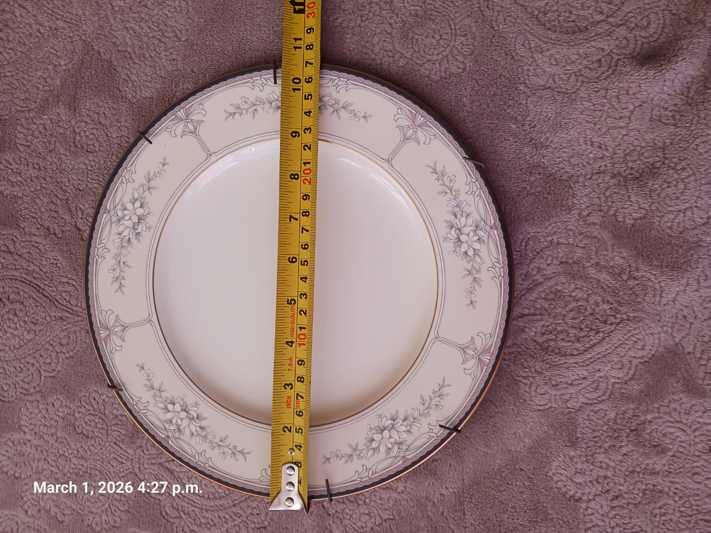 Noritake "Churchill" Bone China Plate