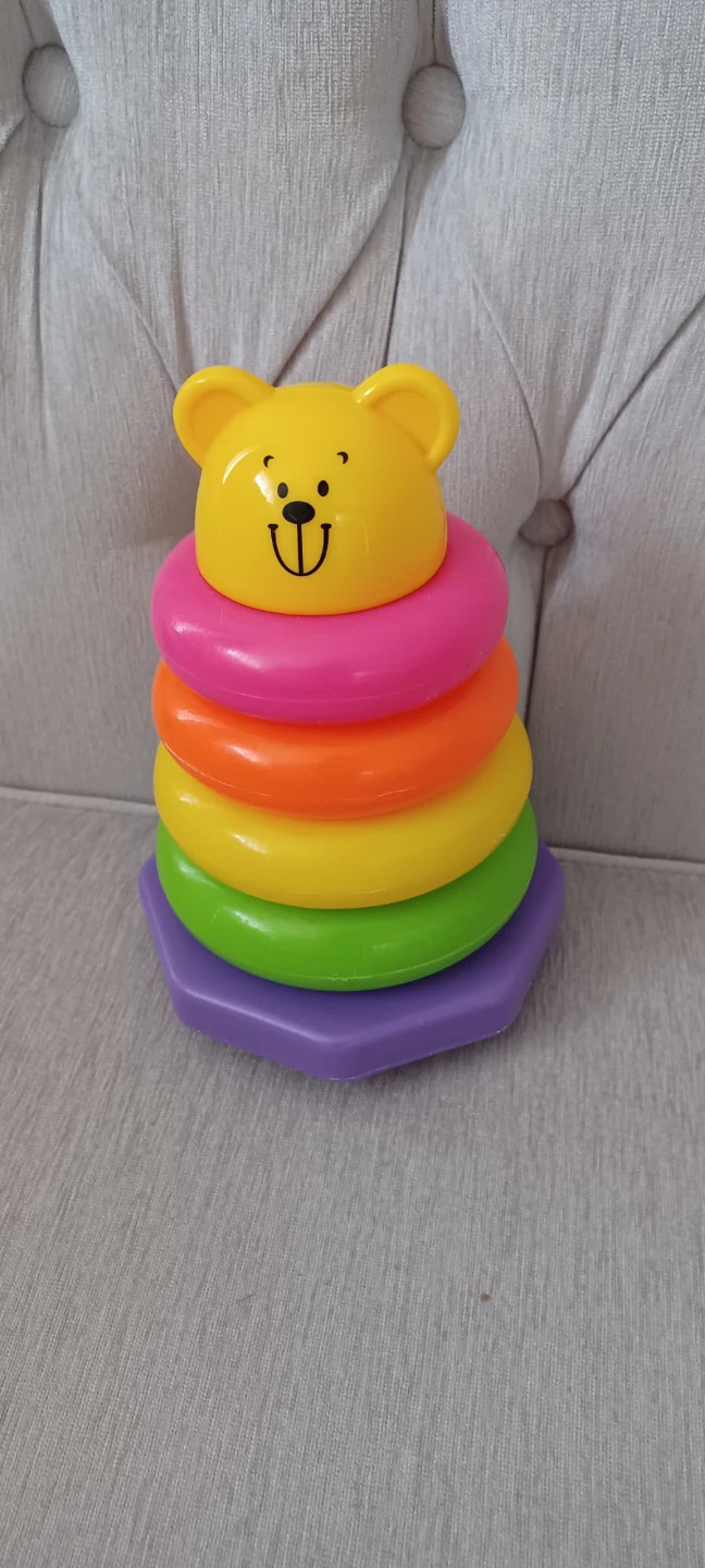 Stacking Ring Toy with Bear Head - photo 4