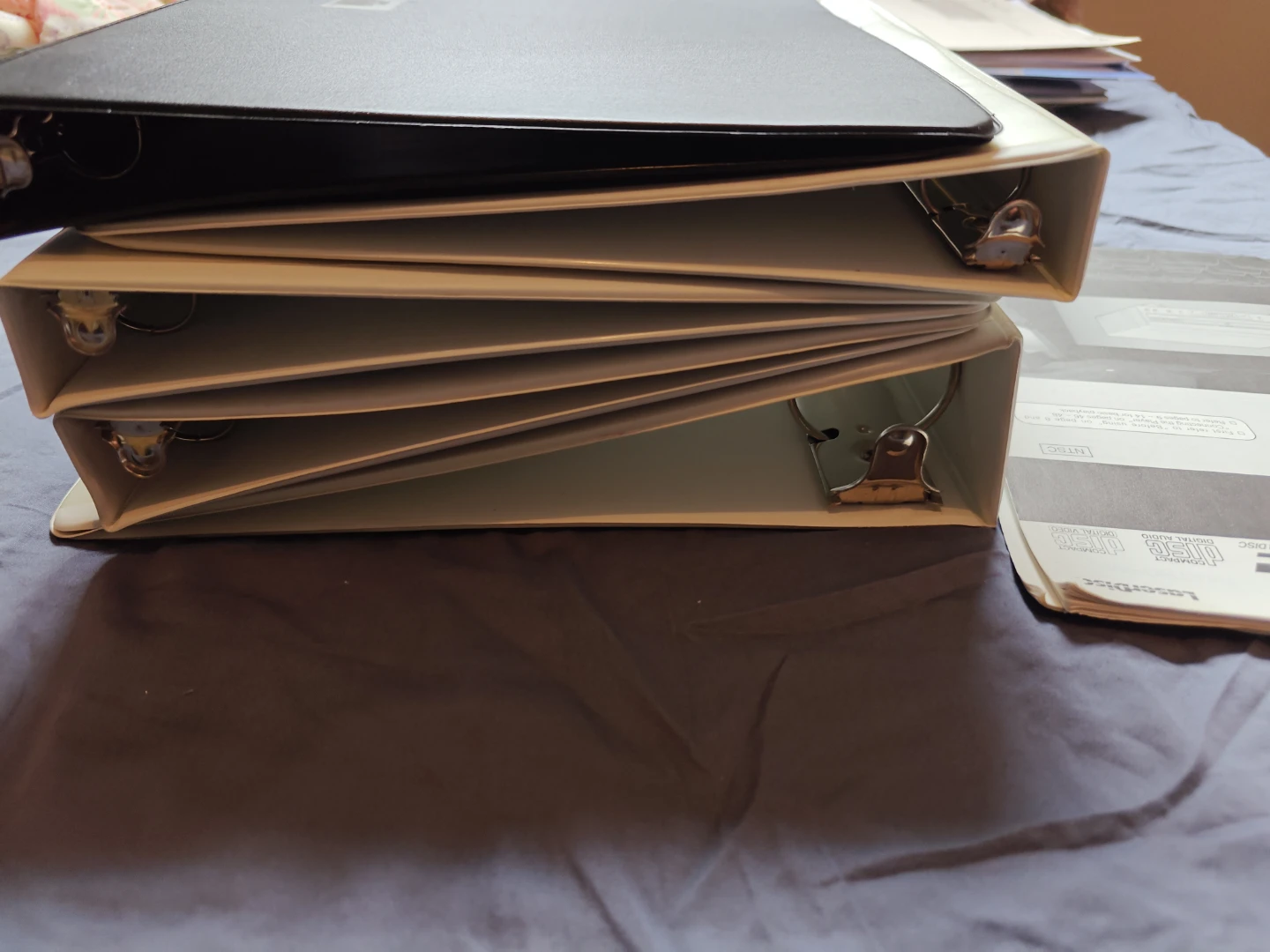 Black 3-Ring Binder - photo 2