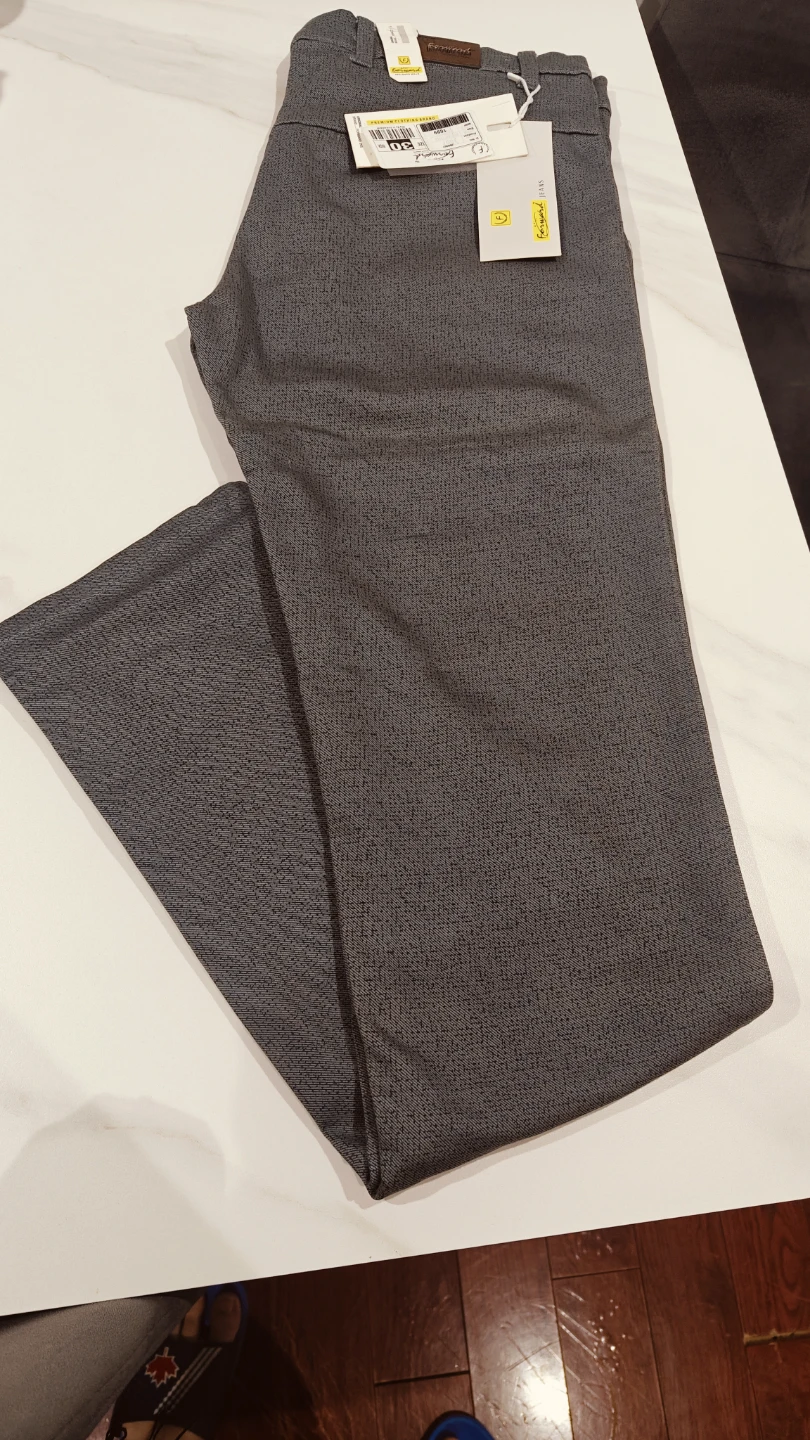 Forward Designer Wear Grey Patterned Pants Size 30 - photo 3