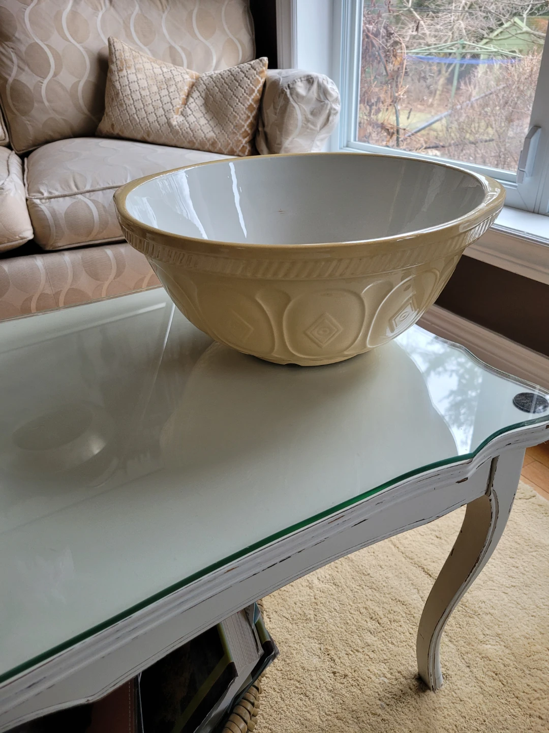 1/2 Off -Large Vtg TG  Green's Gripstand Mixing Bowl