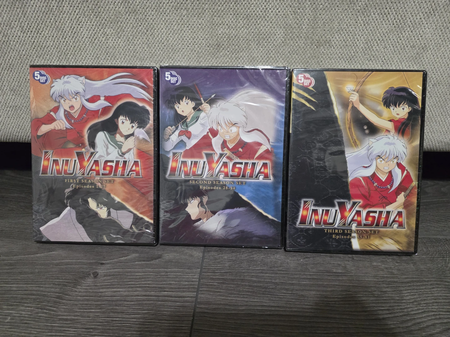 InuYasha First, Second & Third Season DVD Sets 🥕