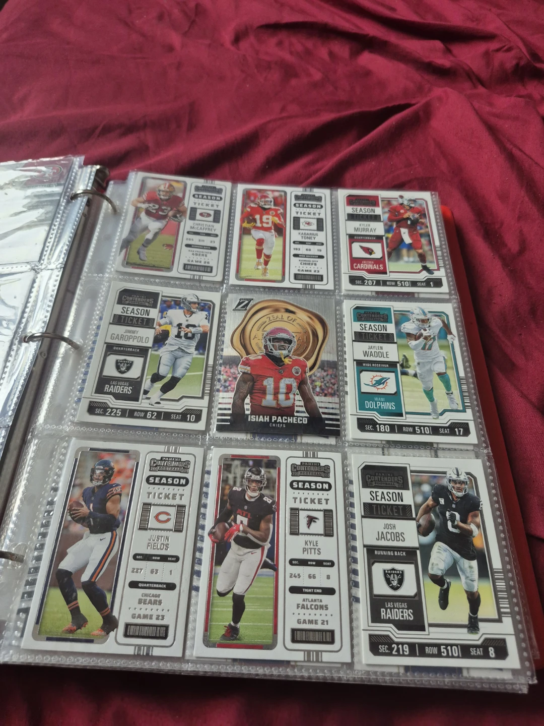 Collection of NFL Football Trading Cards - photo 3