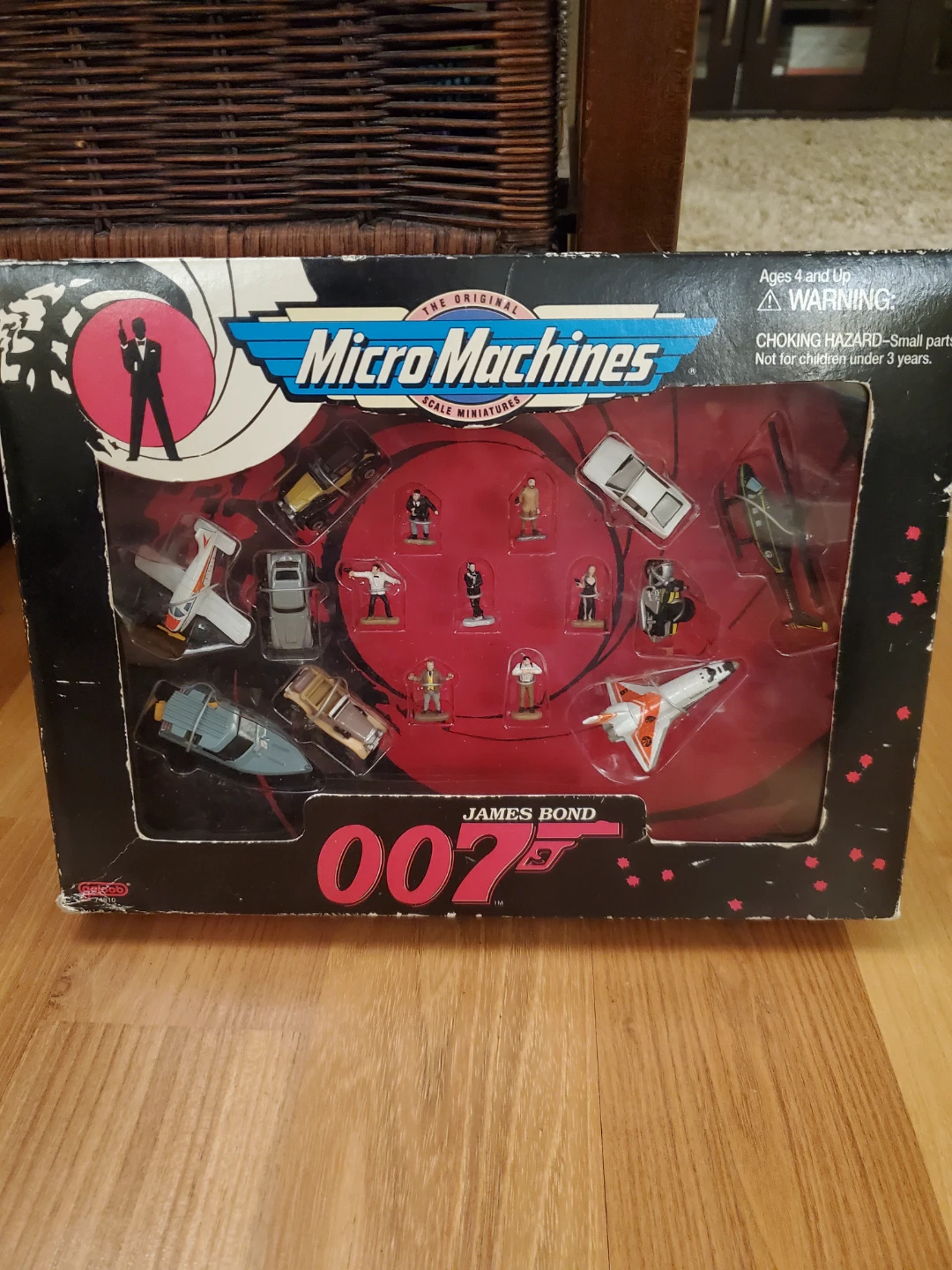 1995 MICROMACHINES SET JAMES BOND UNOPENED