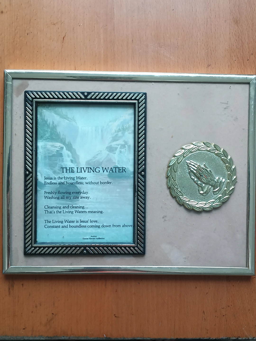 Religious plaque