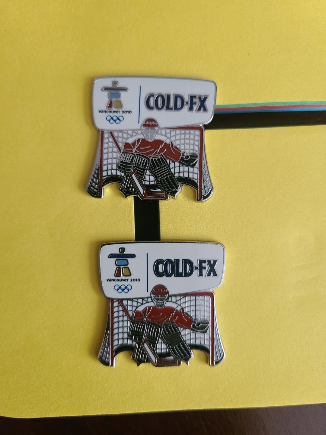 COLD-FX Vancouver 2010 Olympic Pins - Set of 5 - photo 3
