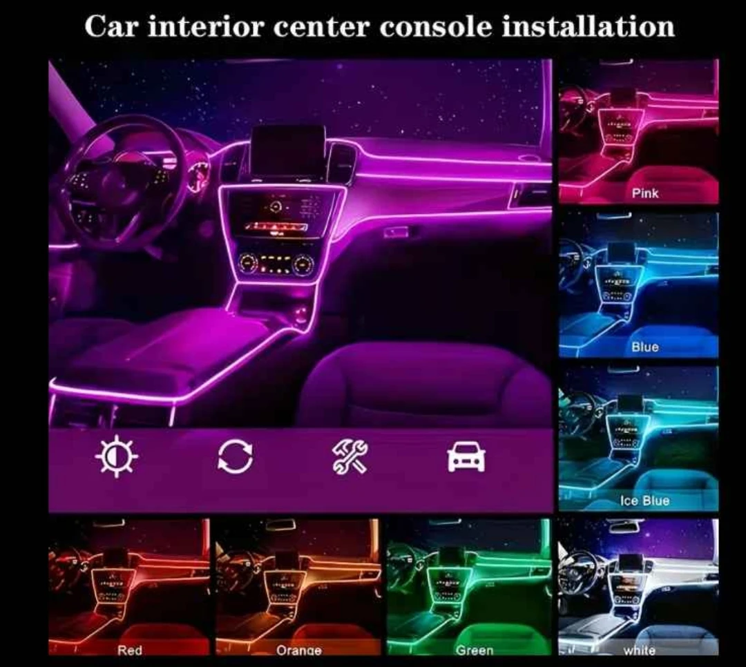 Car Atmosphere Light Line