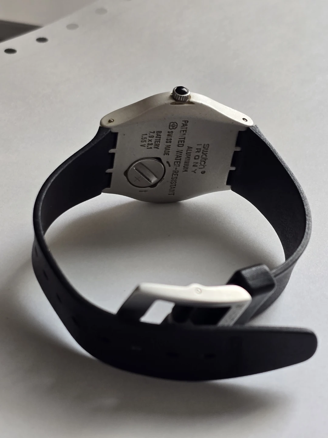 Swatch Irony 1997 New Battery - photo 4