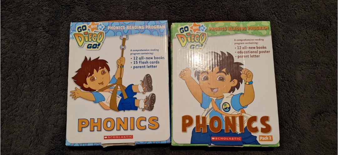 Go Diego Go! Phonics Reading Program (2 Packs)🧡