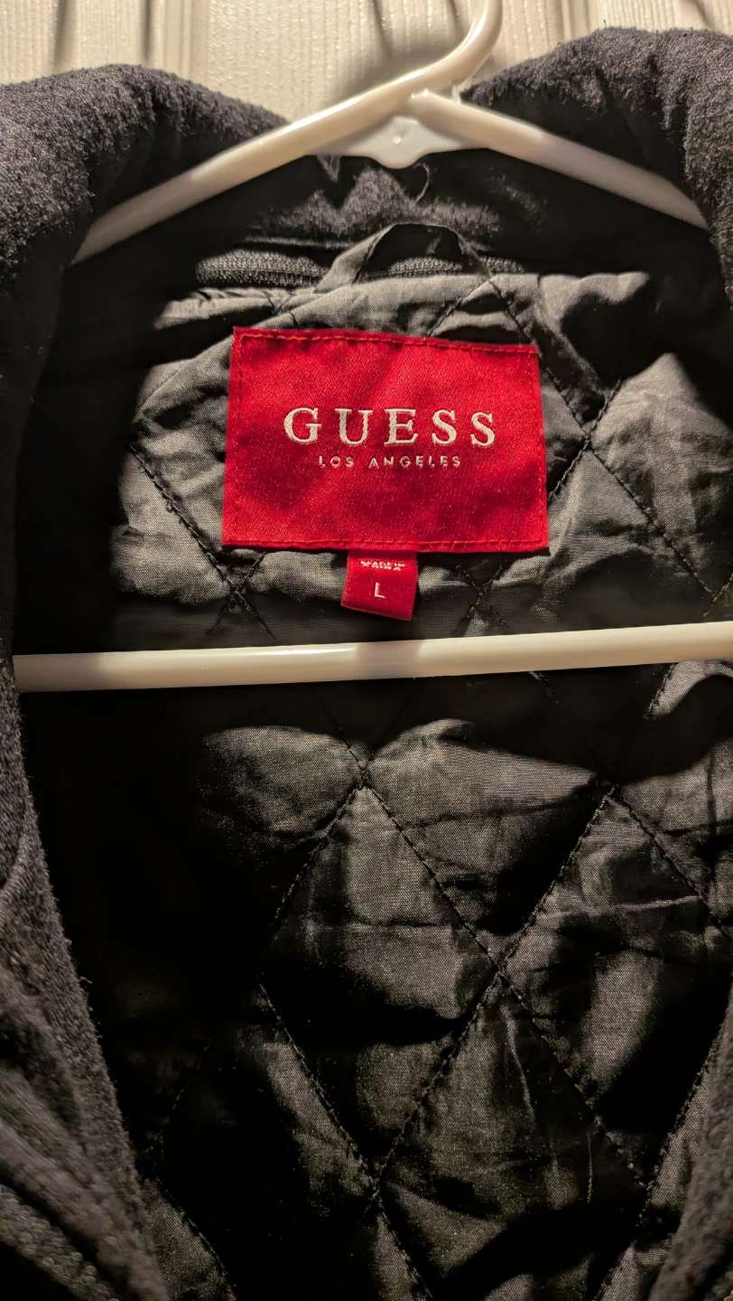 Guess Varsity Jacket with Hood - Size L - photo 4