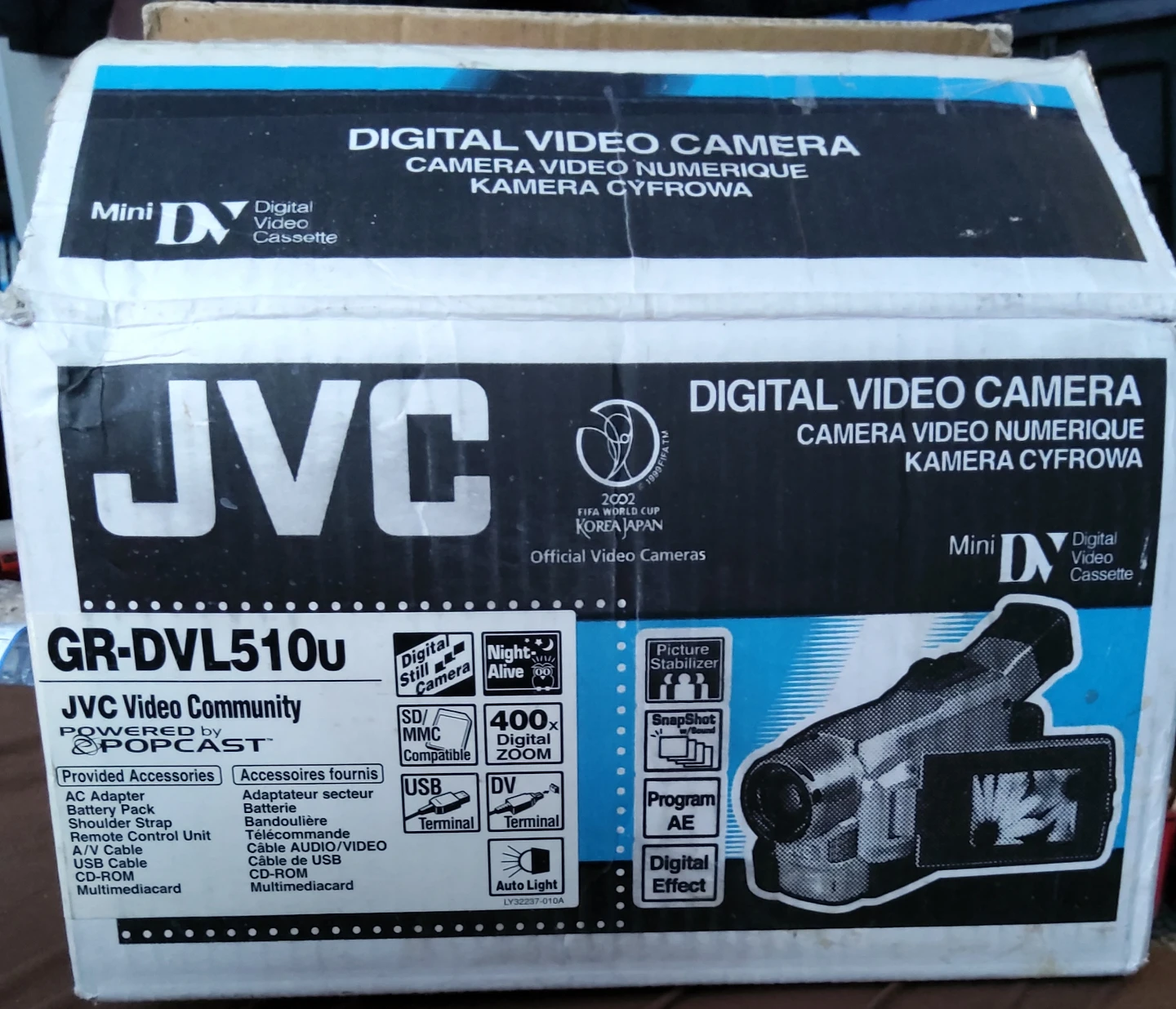 JVC GR-DVL510U Mini Digital Video Camera Camcorder