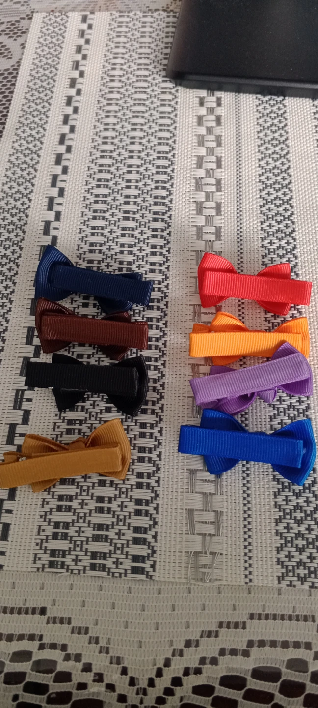 Set of 8 Bow Hair Clips - photo 2