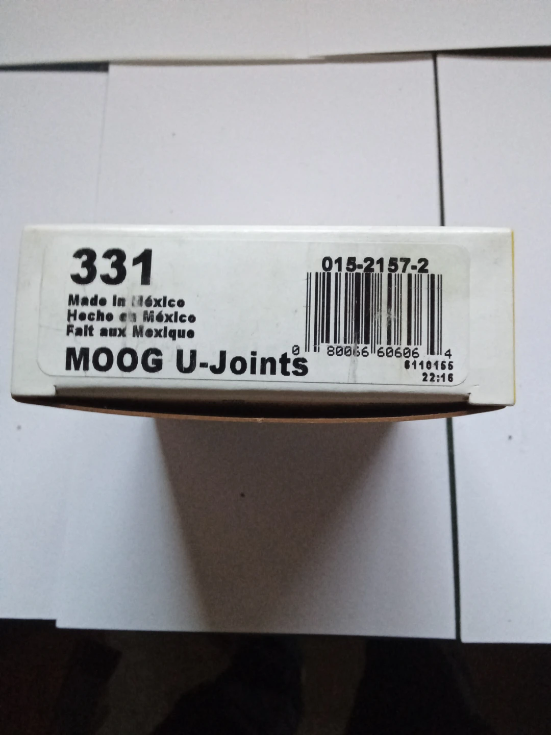 MOOG Universal Joint 331 - photo 3