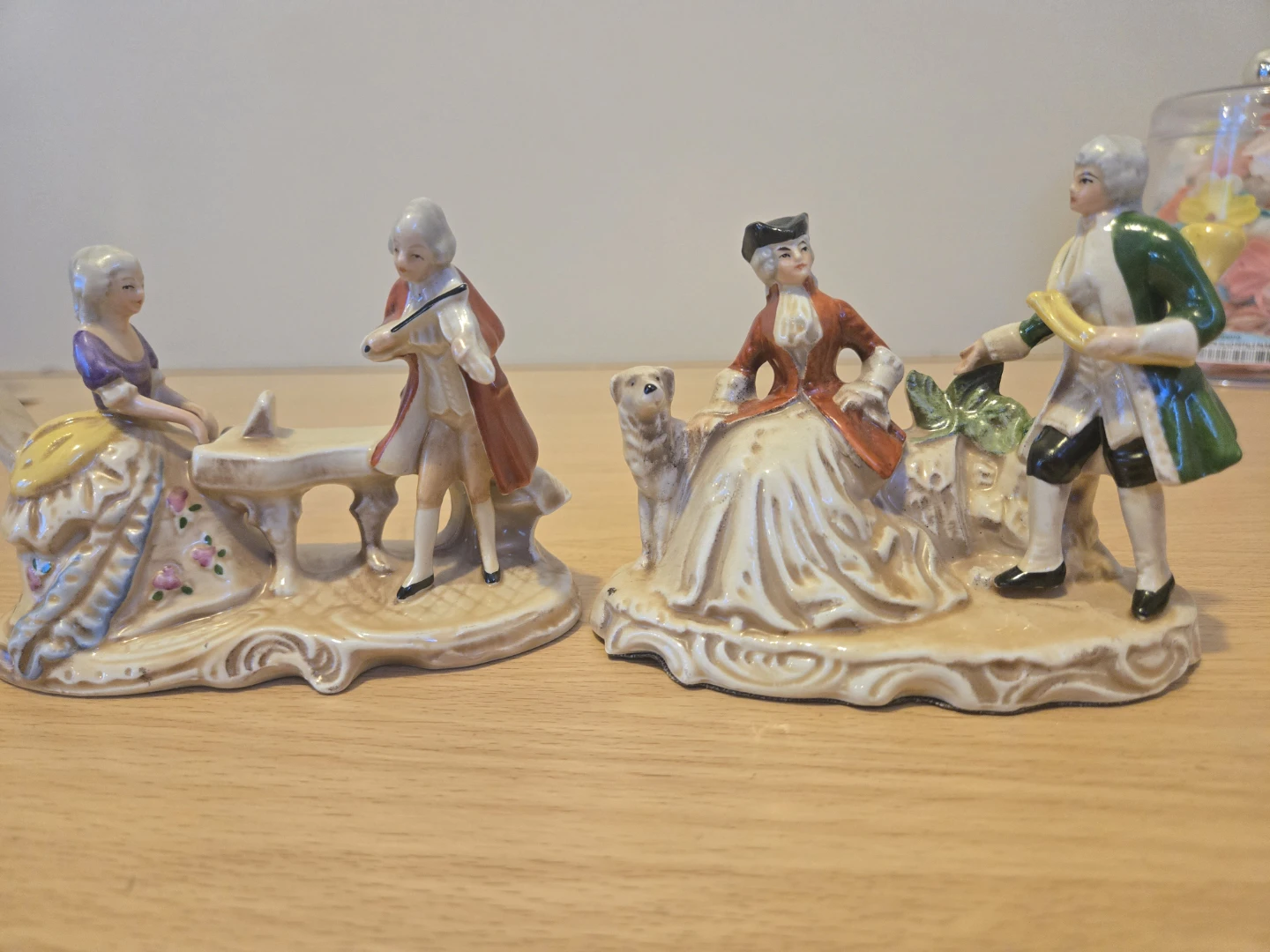 Vintage Grafenthal Porcelain Figurine Set - Made in GDR 1977