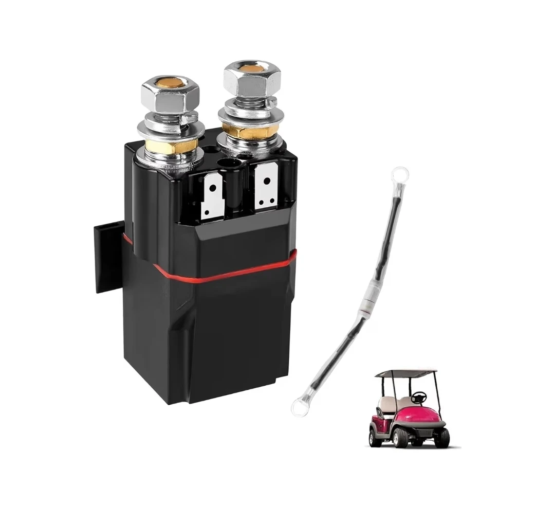 48V Golf Cart Solenoid w/ Resistor Club Car DS Precedent Tempo