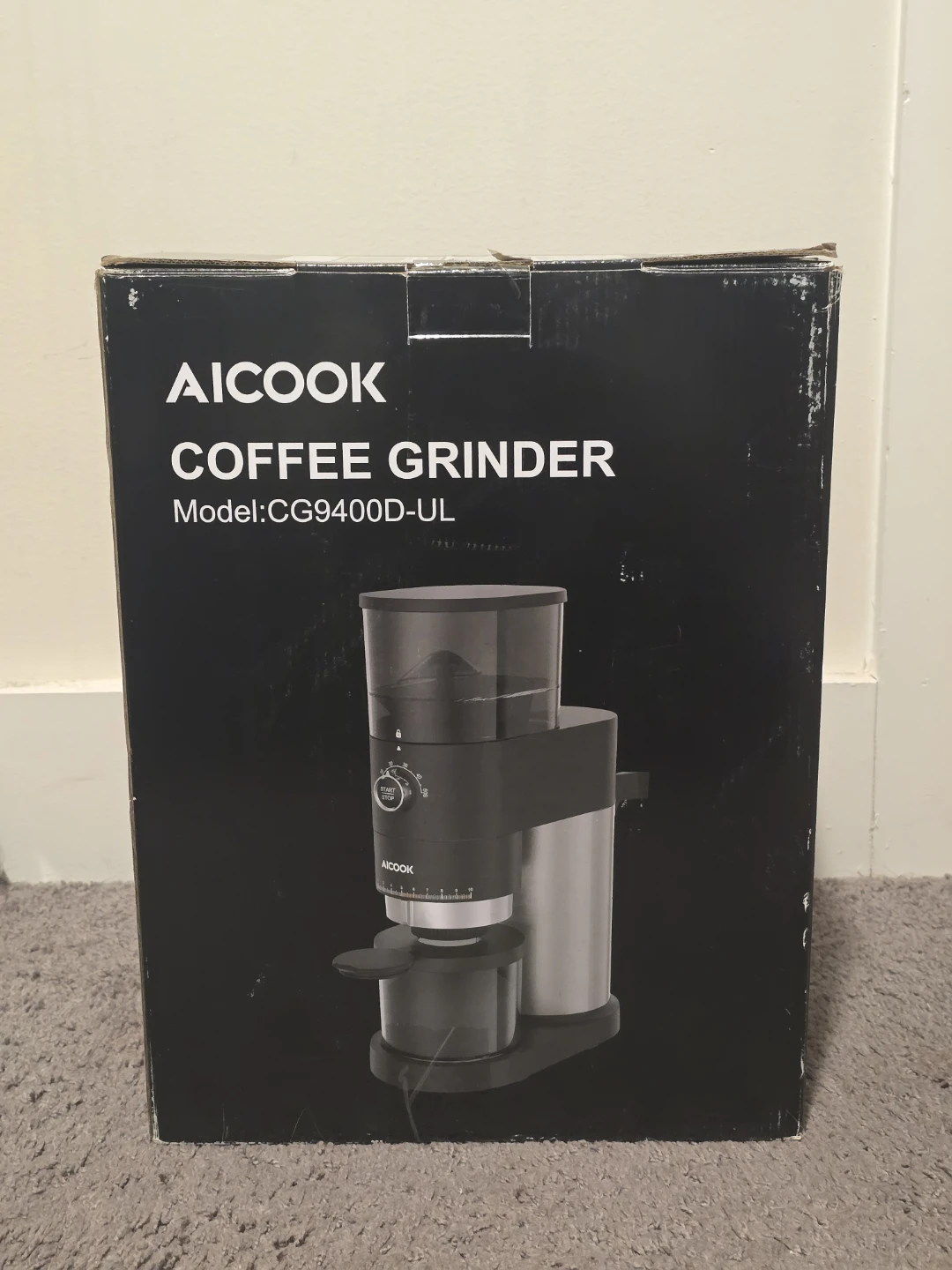 AICOK COFFEE GRINDER Model:CG9400D-UL
