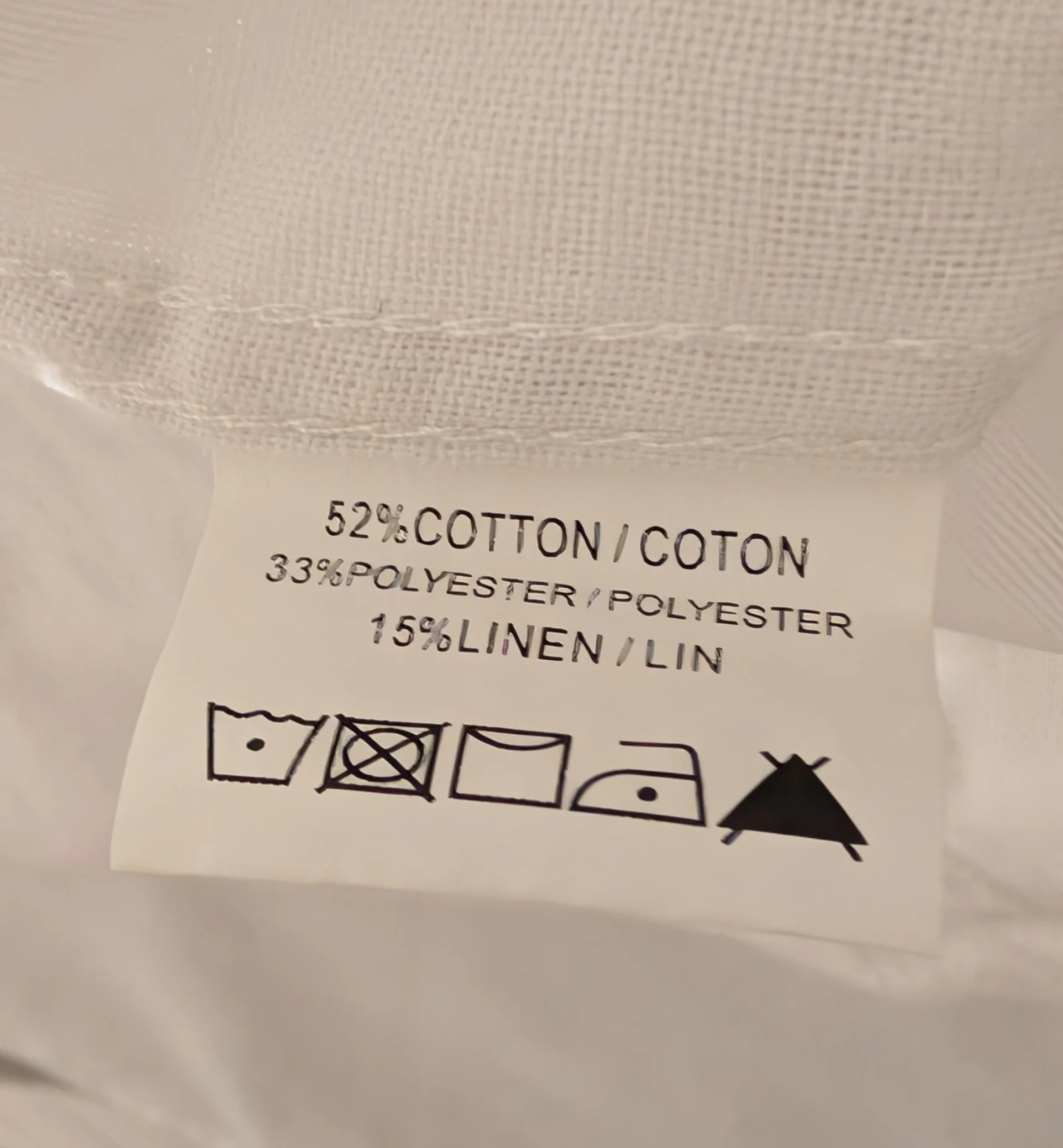 Linen Blend Short Sleeve Button-Up Shirt - Men's Medium - photo 4