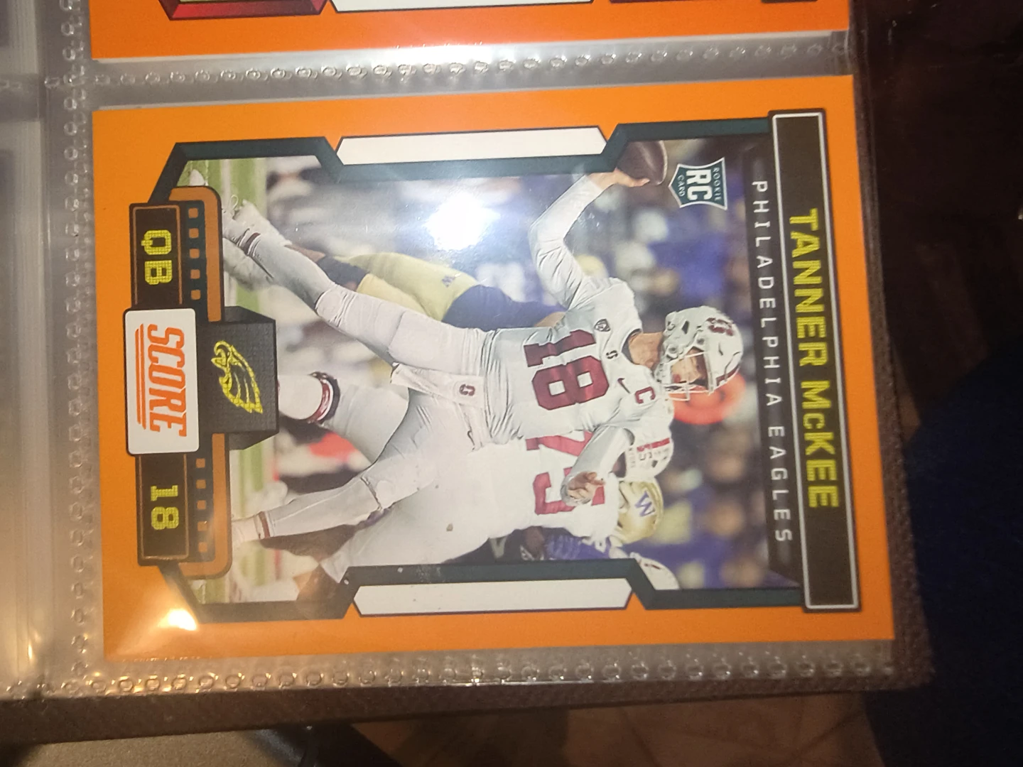Score NFL Football Trading Cards - photo 2