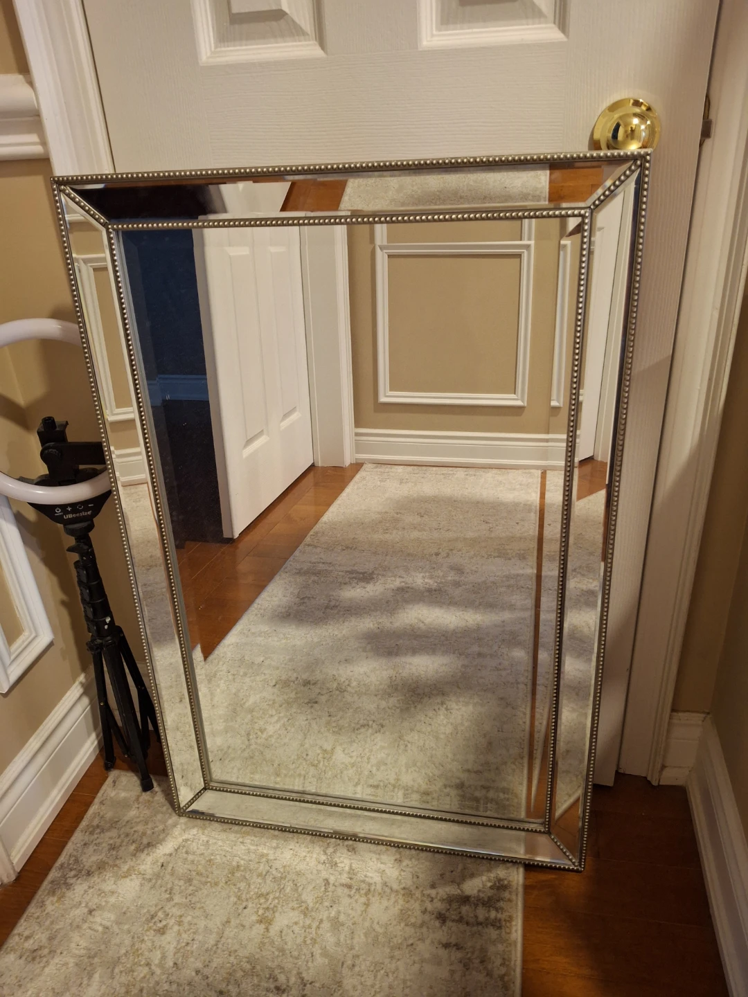 Decorative 60x90 Silver Rectangular Wall Mirror - photo 2
