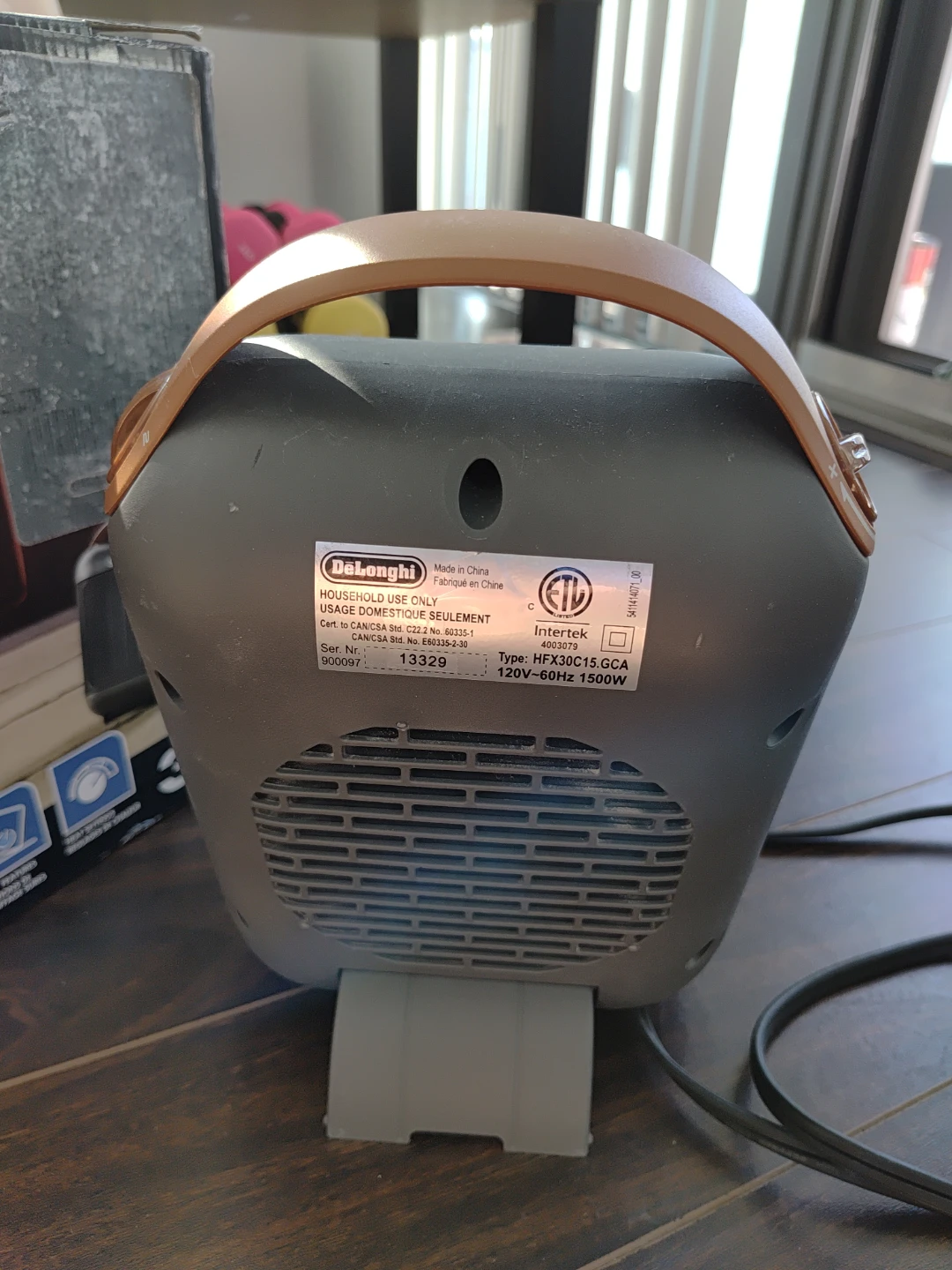 DeLonghi Capsule Portable Heater - photo 3