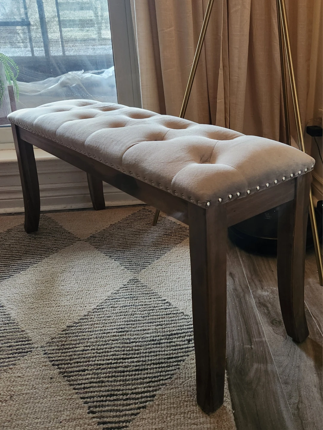 Tufted Upholstered Bench