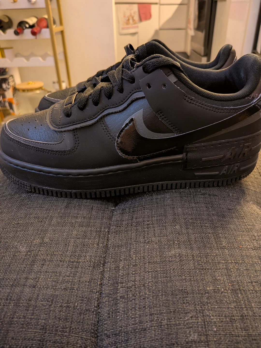 Nike (WMNS) Nike Air Force 1 Low Shadow 'Triple Black'  Women's - photo 2