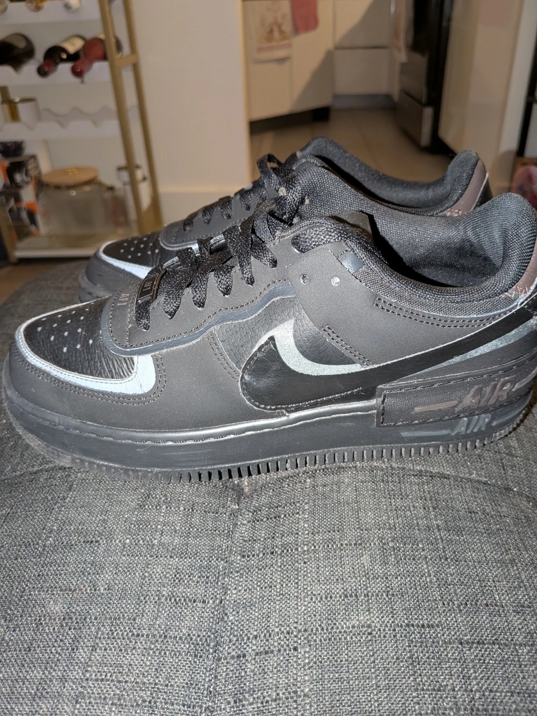 Nike (WMNS) Nike Air Force 1 Low Shadow 'Triple Black'  Women's - photo 3