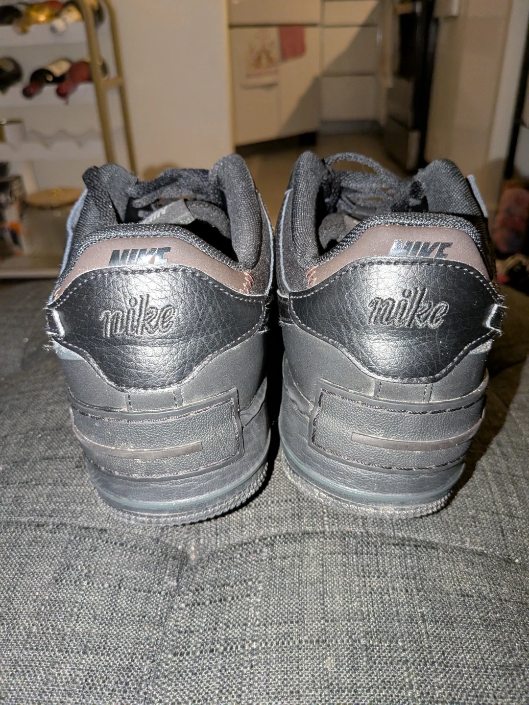 Nike (WMNS) Nike Air Force 1 Low Shadow 'Triple Black'  Women's - photo 5