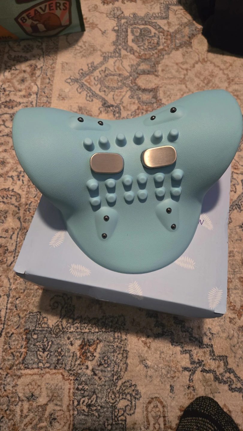 Aqua Neck Stretcher and Massager Pillow