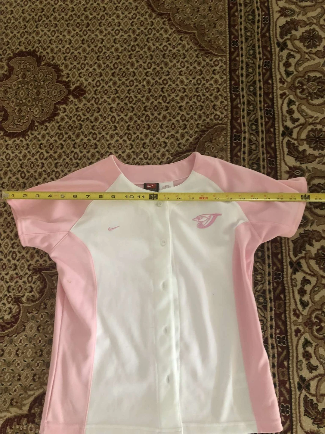 Pink Toronto Blue Jays Nike MLB Baseball Jersey Kids Size L - photo 4