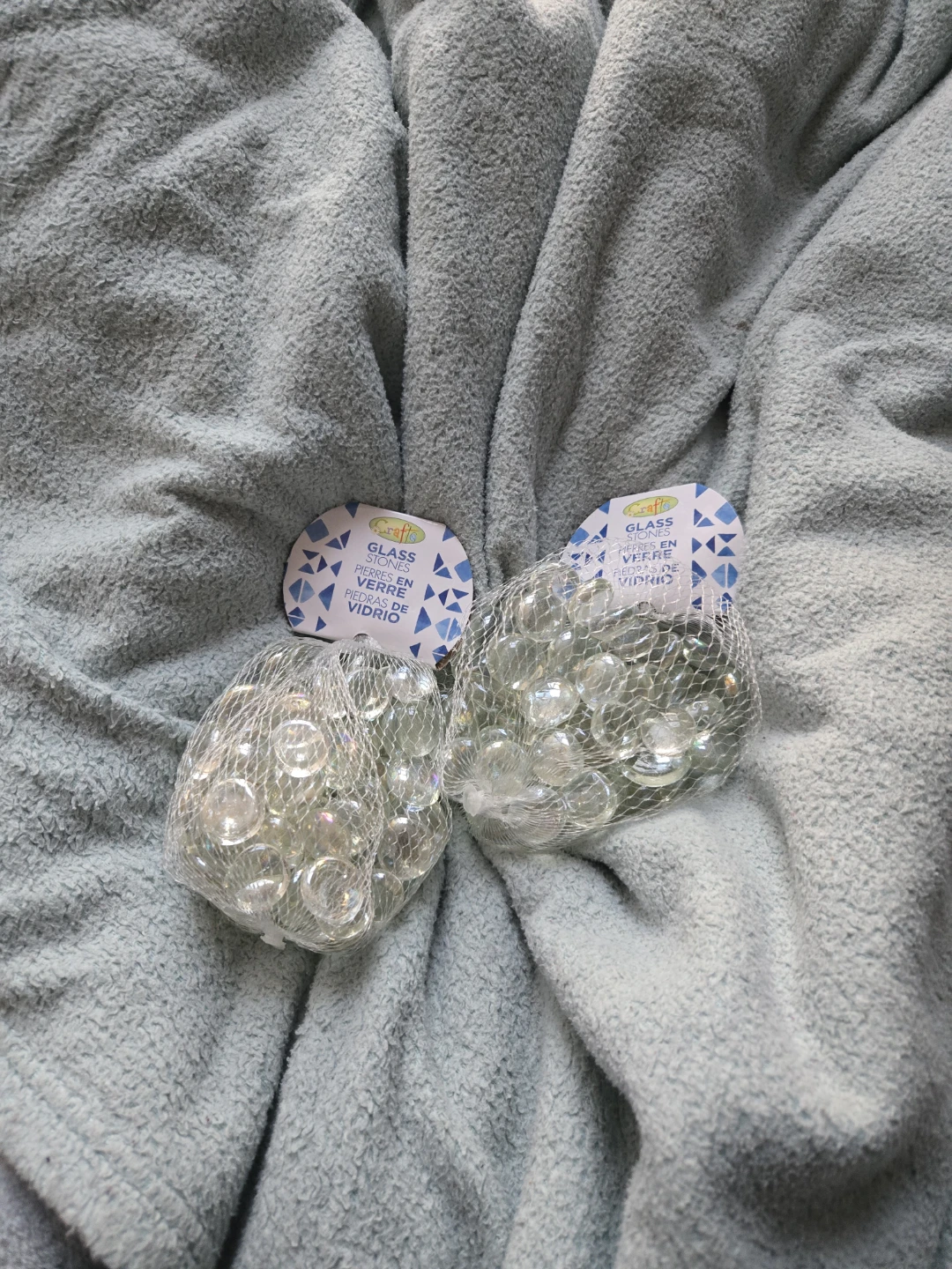Crafts Glass Stones (2 bags)