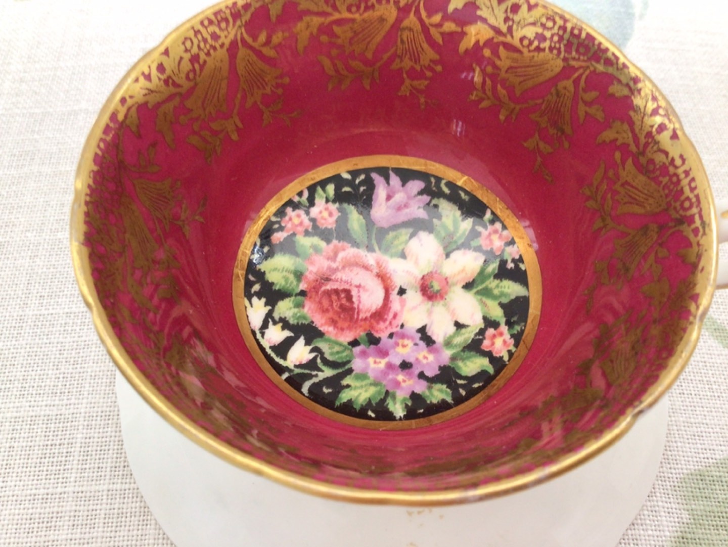 Vintage Floral Teacup - photo 3