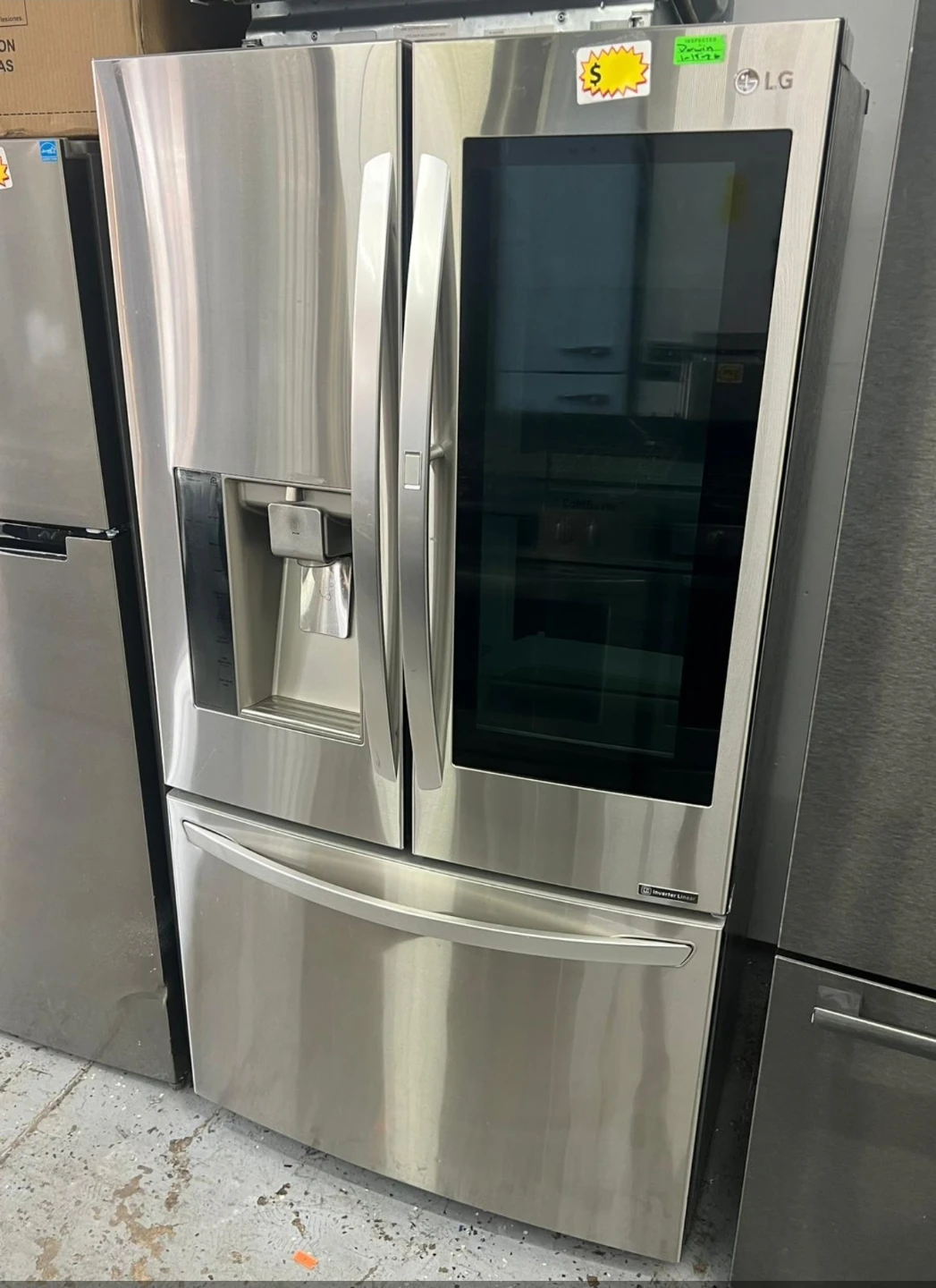 LG instaview Refrigerator