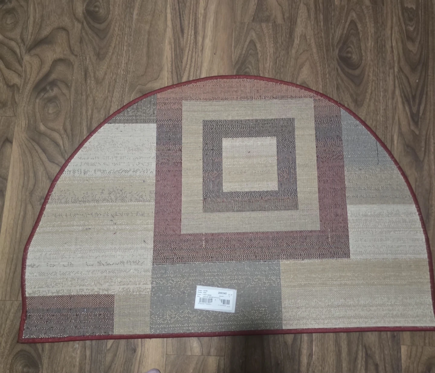 Semi-Circle Area Rug - photo 2