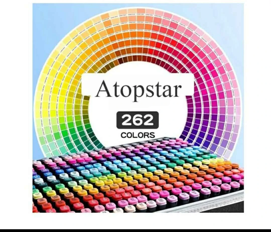 Atopstar 262 Piece Marker Set with Carrying Case - photo 4