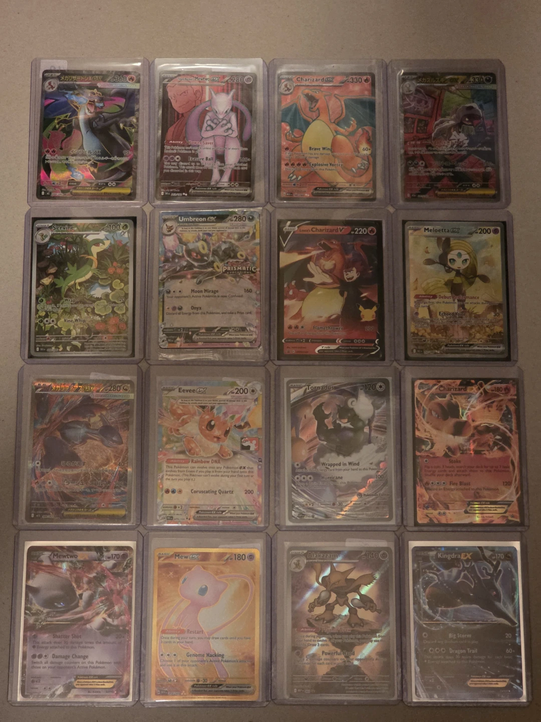 Collection of Pokémon Trading Cards