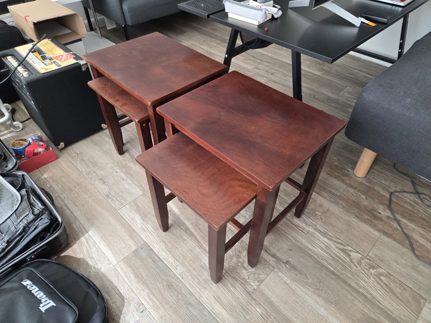 Wooden Nesting Table