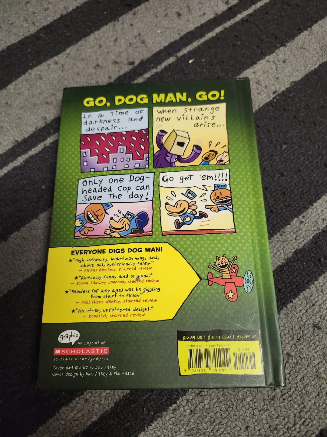 Dog Man Unleashed by Dav Pilkey HARDBOUND - photo 2