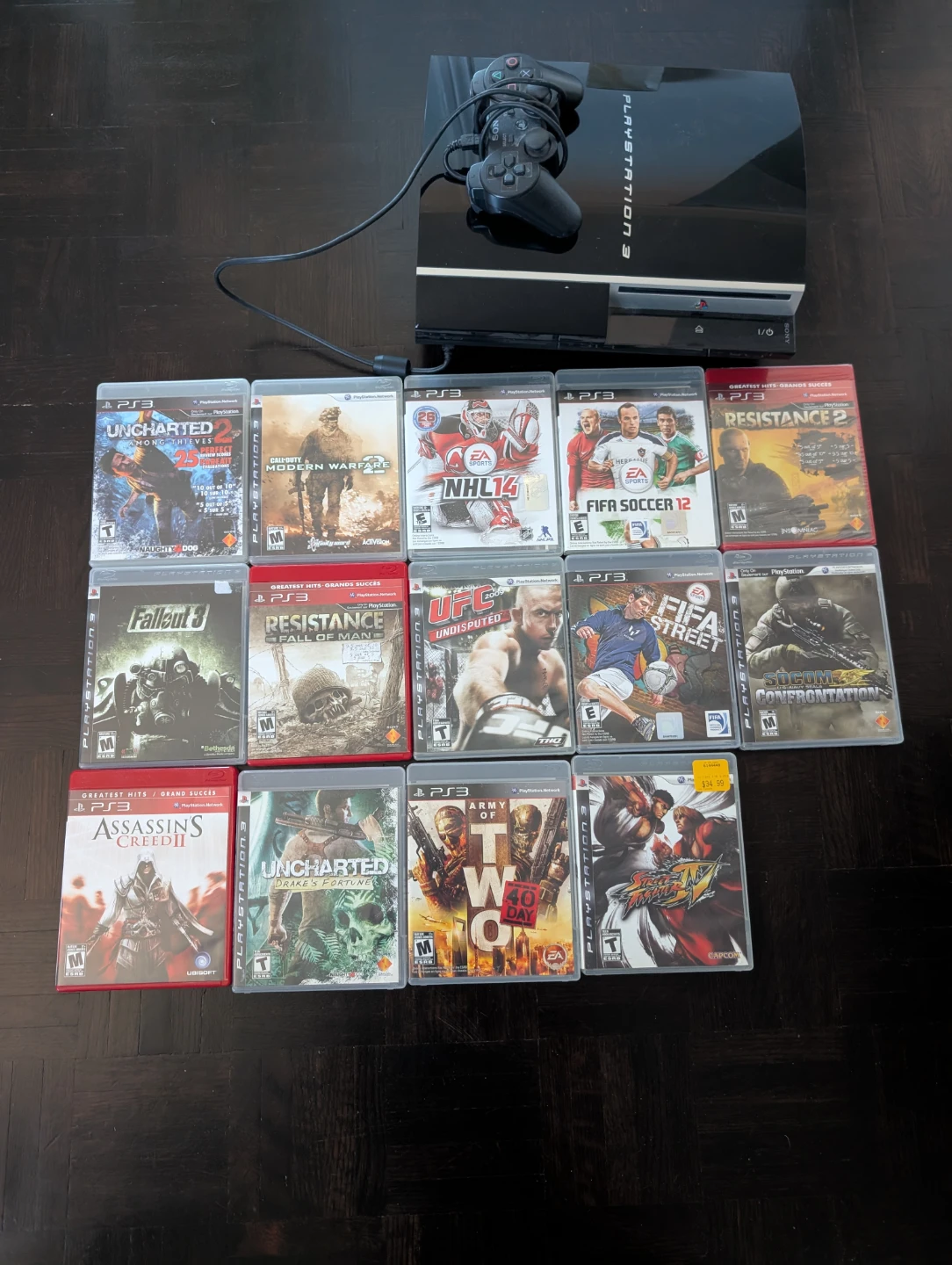 PlayStation 3 Console with 14 Games