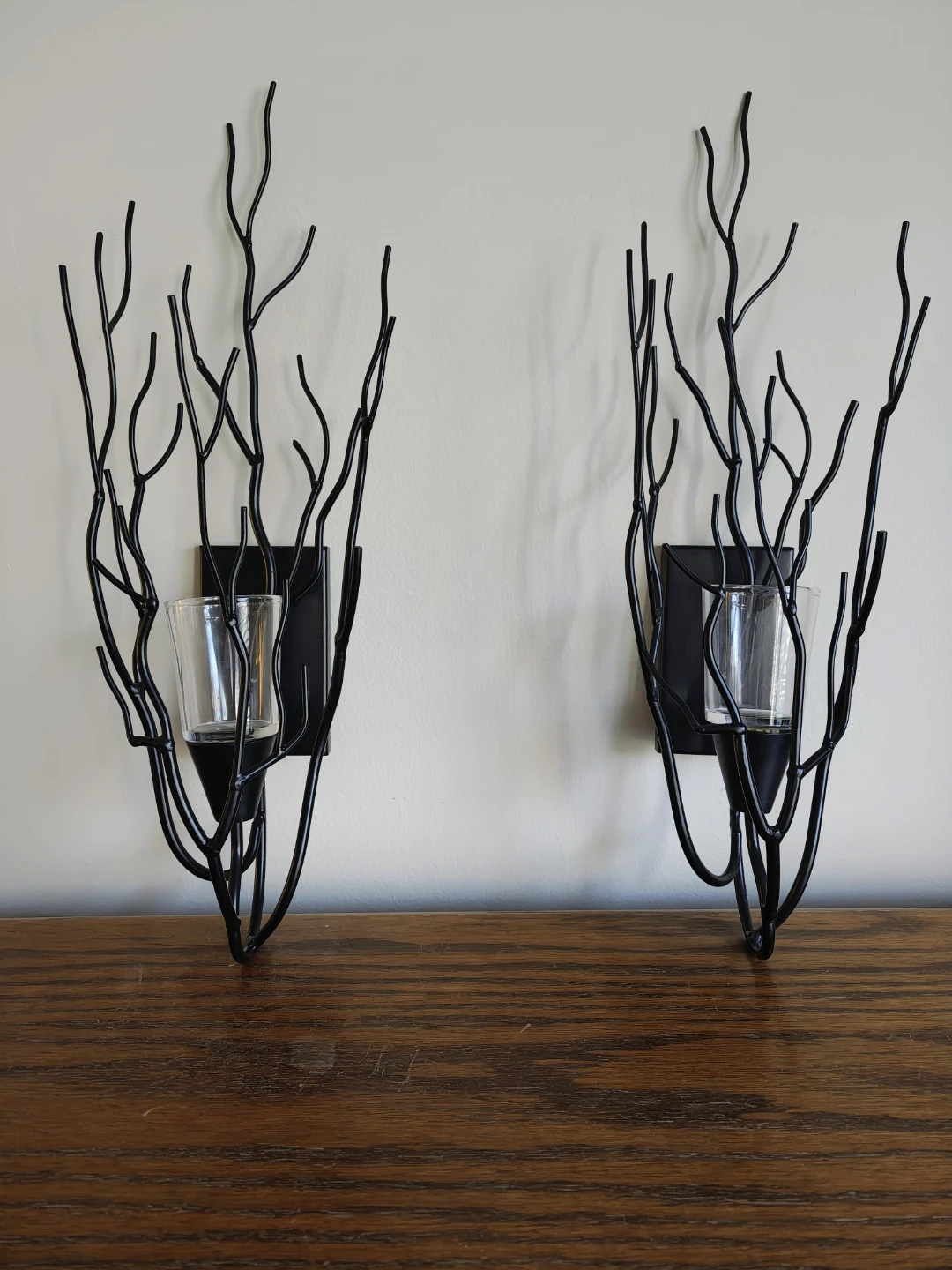Metal Branch Sconces w/ Peglite Votives - photo 2