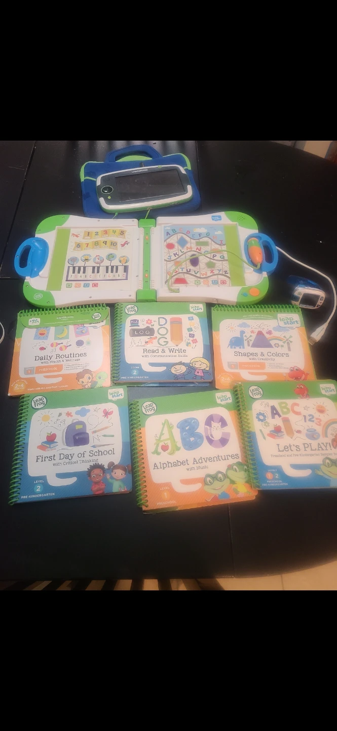 LeapFrog LeapStart Learning System & Books & VTech KidiCameras
