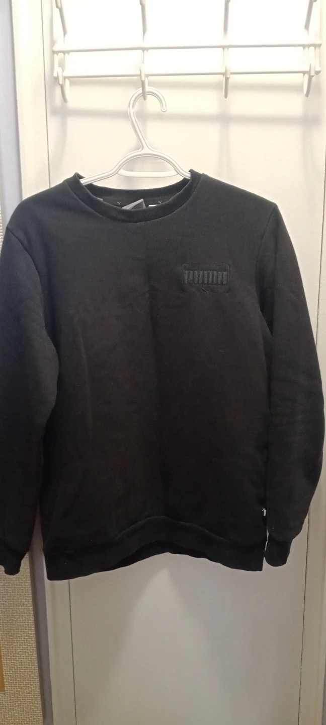 Puma Black Crewneck Sweatshirt